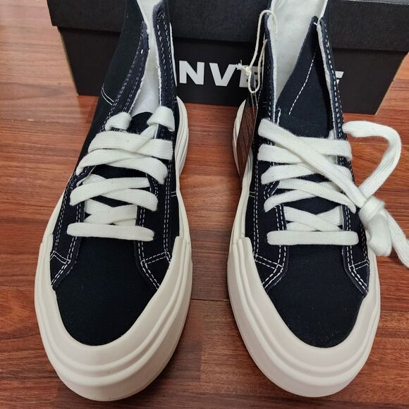 Converse Chuck Taylor Black Cruise Hightop Sneakers 9/8 NIB - Picture 9 of 12